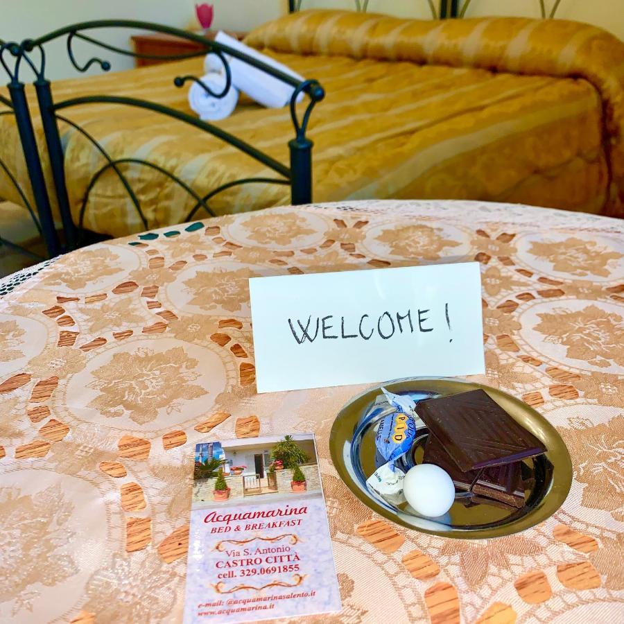 Bed & Breakfast Acquamarina Castro (Lecce) Exterior foto